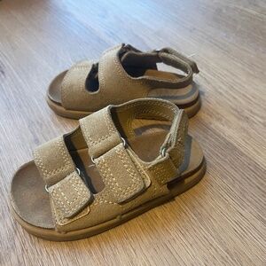 Zara - TWO STRAP SUEDE SANDALS | Toddler Boy - size 6